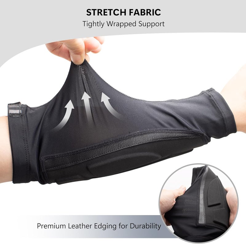 MS JUMPPER Archery Arm Guard Cooling Arm Sleeve Sun Protection with Full Coverage Forearm Design for Right Left Hand Adult Archers - Image 4